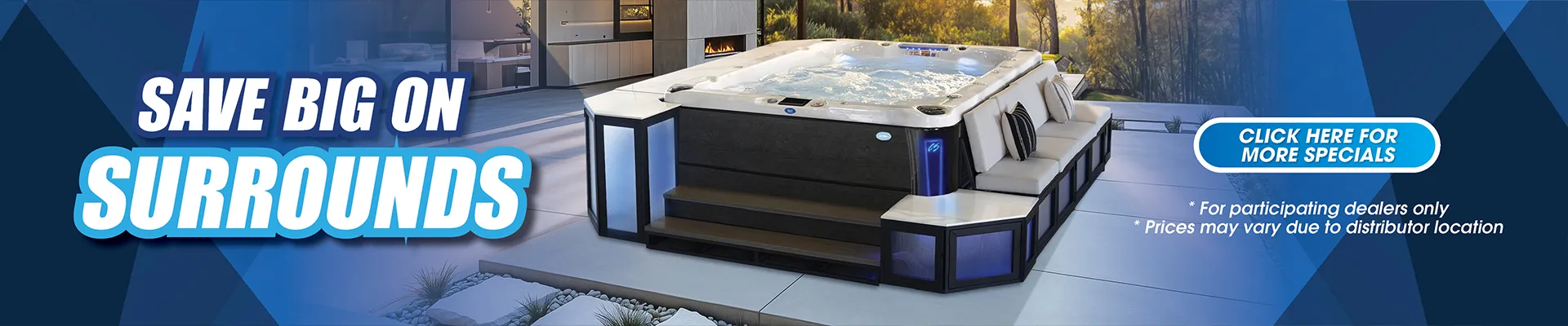 Calspas hot tub being used in a family setting - Dearborn